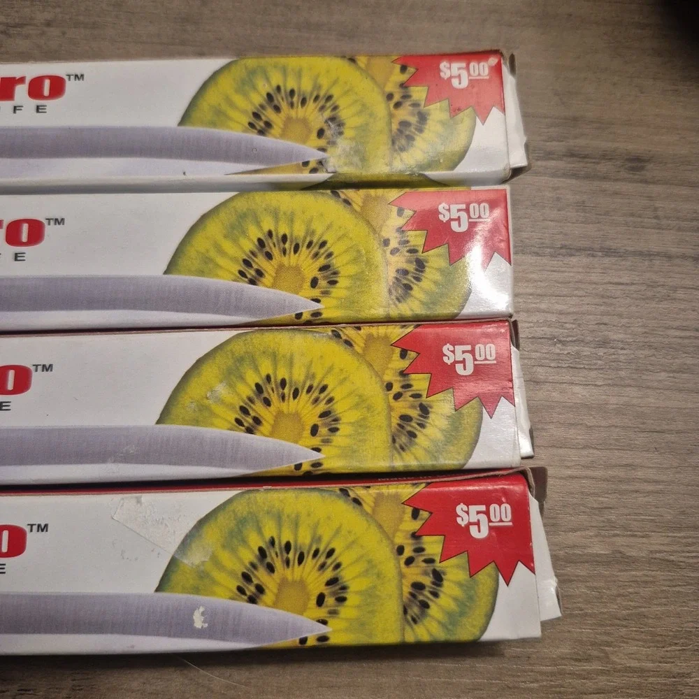 4*Paring-Pro Stainless Steel Paring Knife 4
